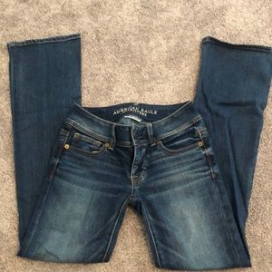 American Eagle Kick Boot Jeans, Size 00